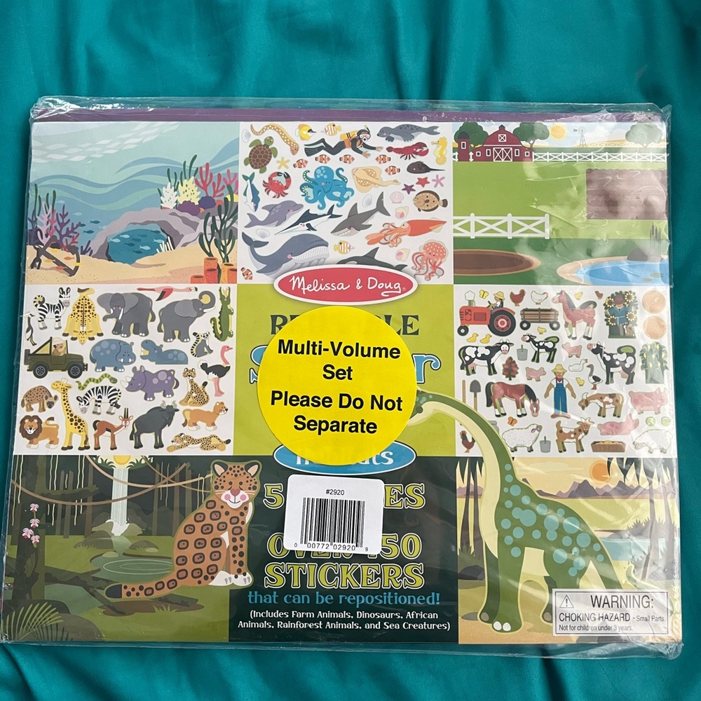 Melissa & Doug Reusable Sticker Pad - Play House!